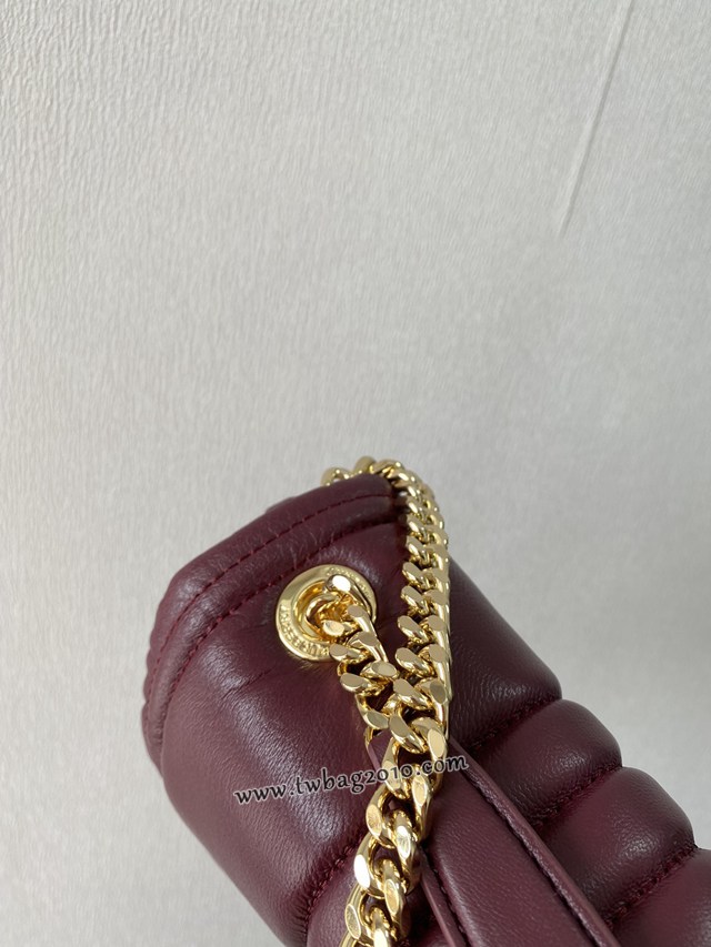 Burberry專門店新款羔羊皮Thomas專屬標識女包 巴寶莉手提單肩斜挎鏈條包 yxb1354